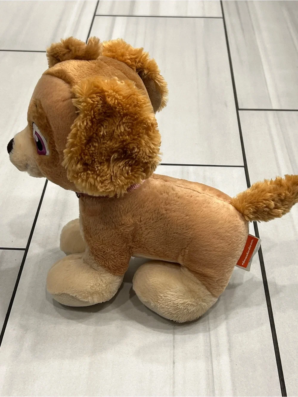 Build A Bear Paw Patrol Skye Plush With Pink Collar Nickelodeon Stuffed Animal